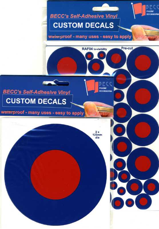 USAF Roundels Self Adhesive Vinyl Decals USAF01 BECC for sale online 